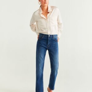 Mid-waist august jeans